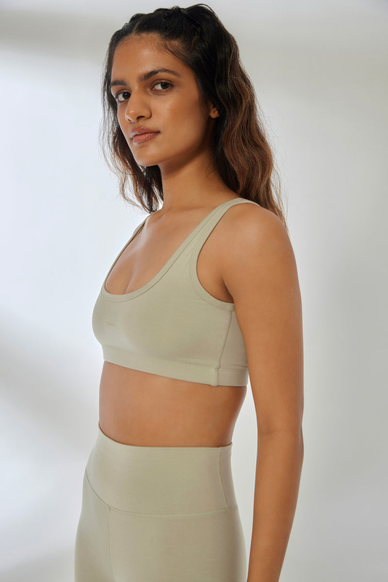 Aero Athletic Bra Alfa Beige