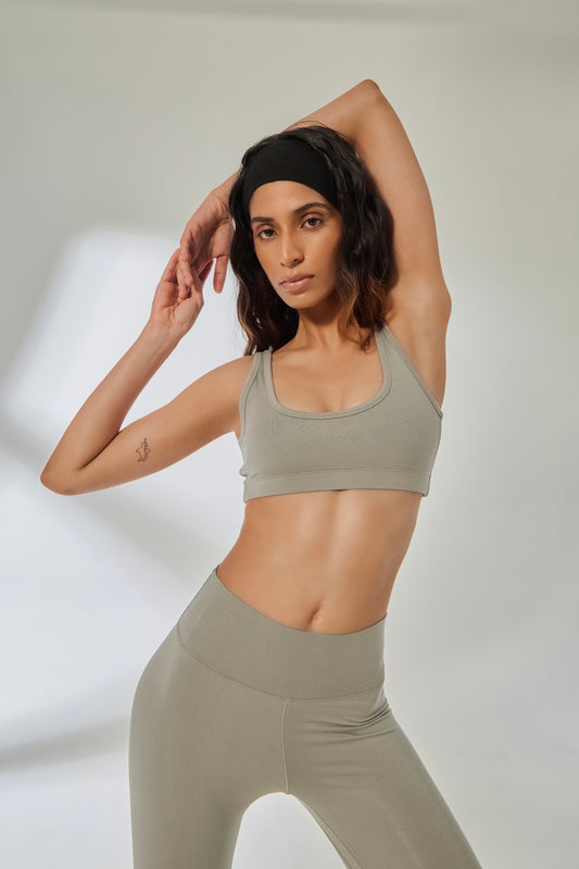 Aero Athletic Bra Weather Grey