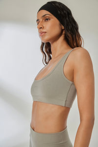 Aero Athletic Bra Weather Grey