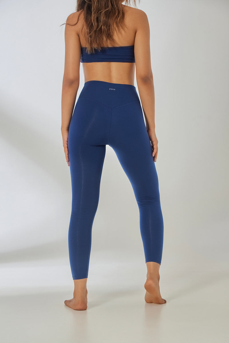 Aero Leggings Navy Peony