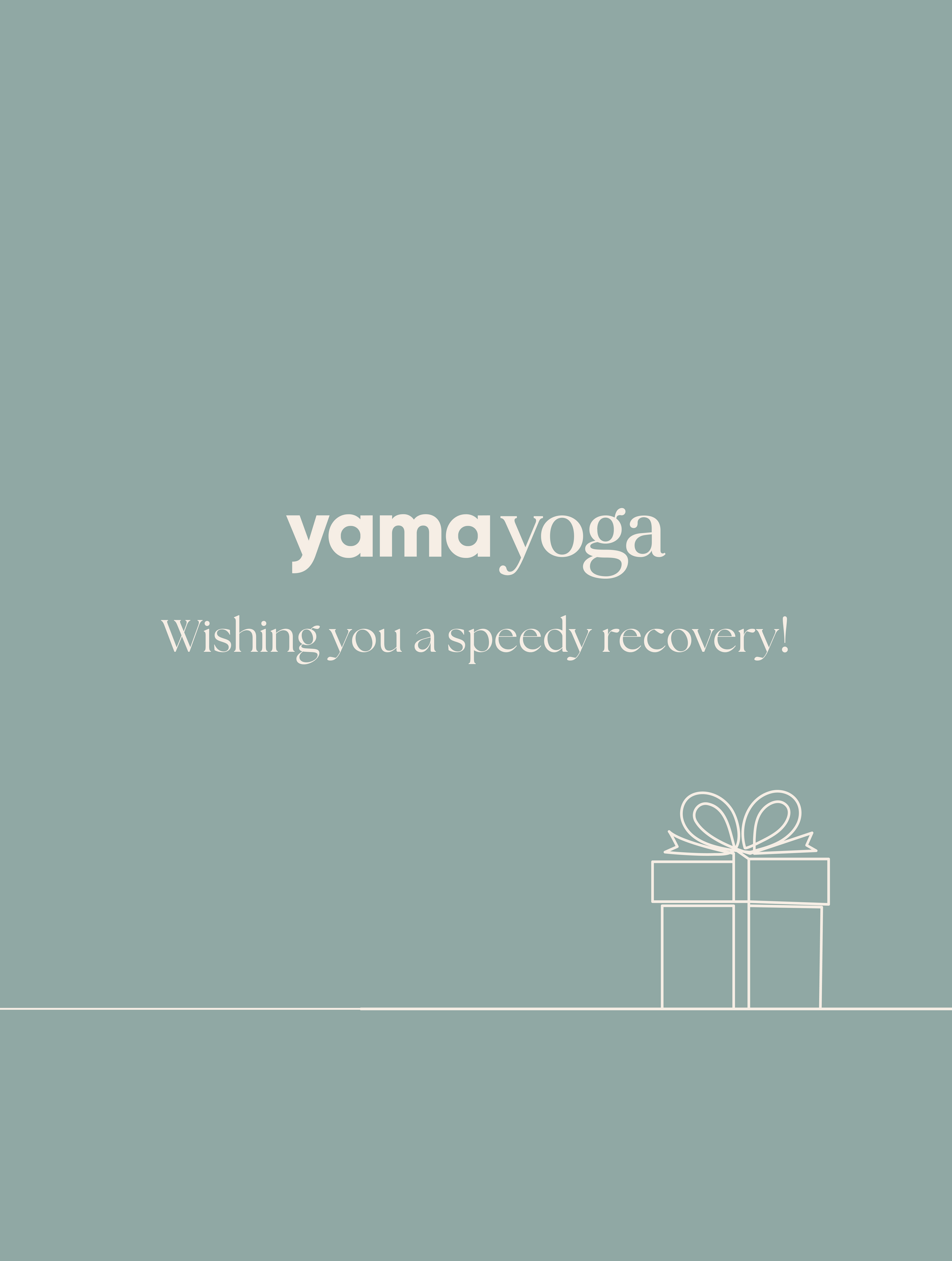 Recovery Gift Card